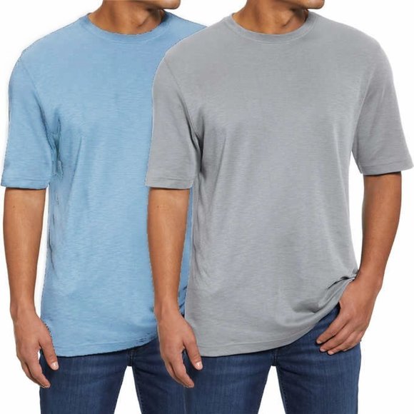 Kirkland Signature Other - Kirkland Signatur Interlock Cotton Tees, Blue/Gray